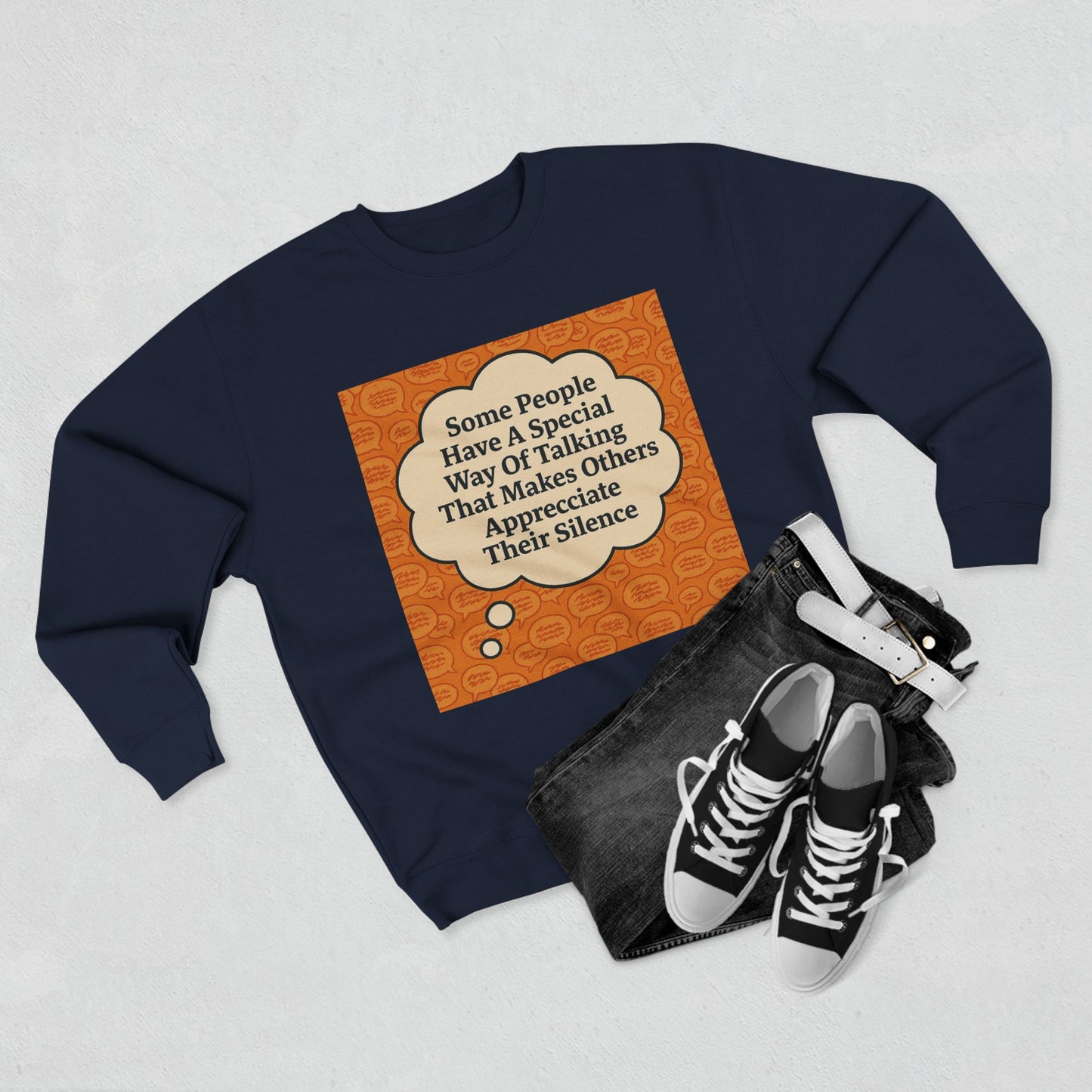 Special Way Of Talking Unisex Crewneck Sweatshirt