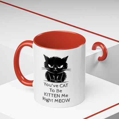 KITTEN Me 2-Tone Coffee Mug
