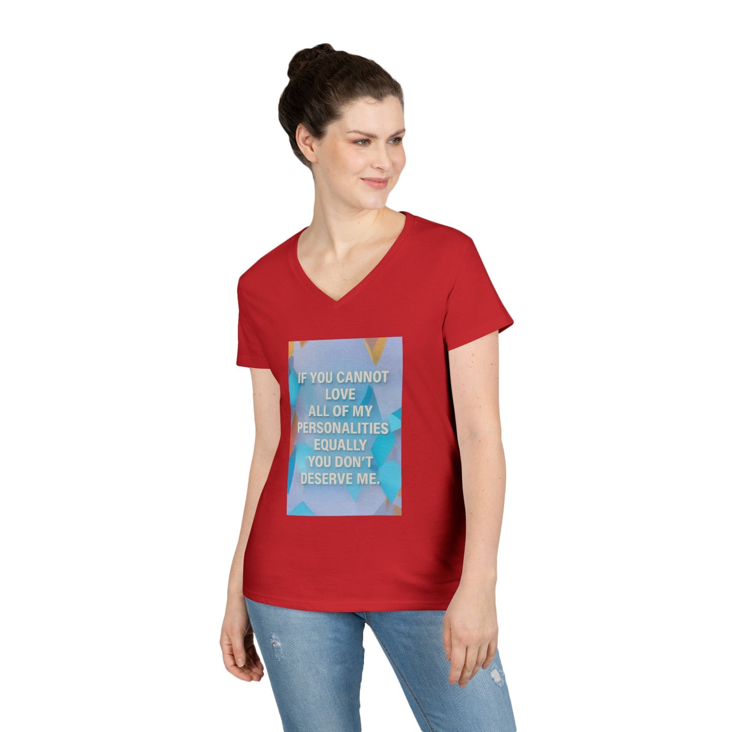 All Of My Personalities Women's V-Neck T-Shirt