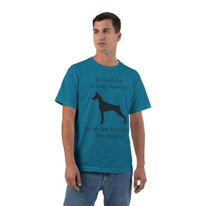 Arrange The Meeting Men's Short-Sleeve Crewneck Tee
