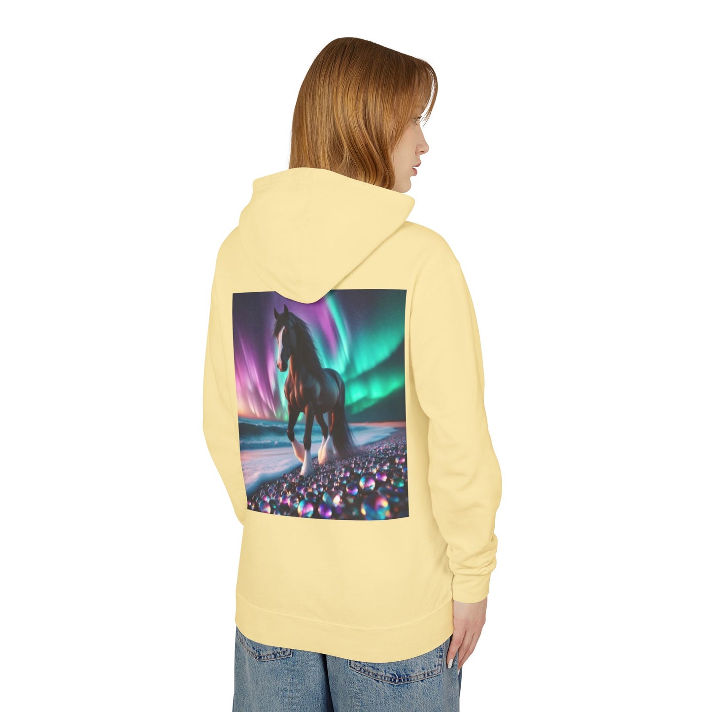 Midnight Magic Unisex Lightweight Hoodie