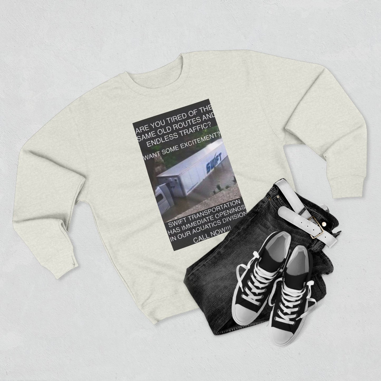 Swift Aquatics Unisex Crewneck Sweatshirt