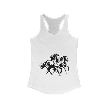Horsin' Around Women's Racerback Tank