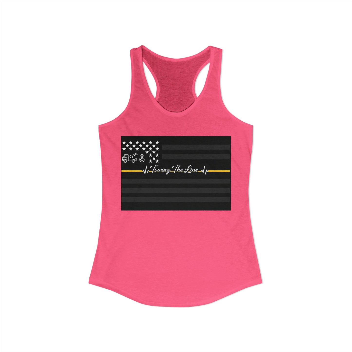 Thin Yellow Line Women's Racerback Tank