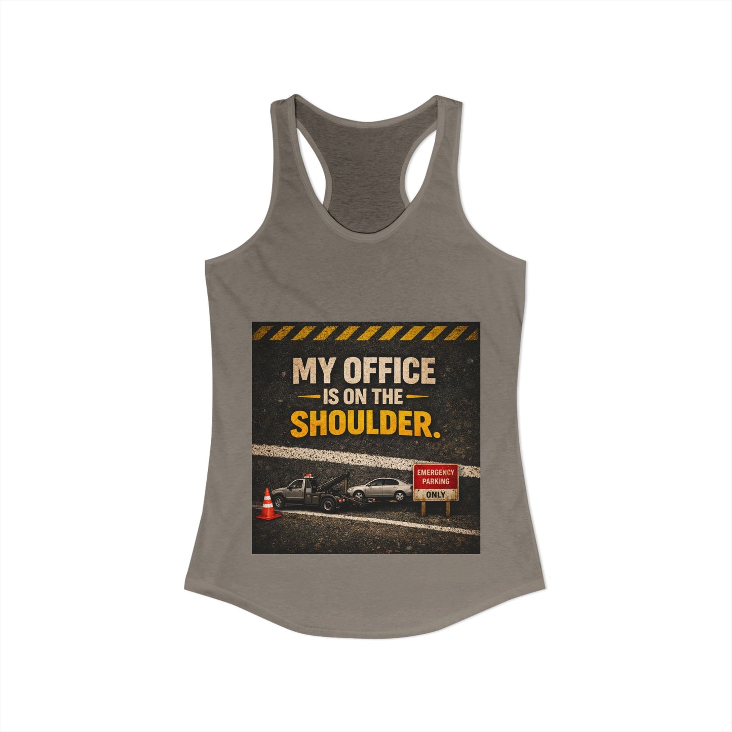 My Office Women's Racerback Tank