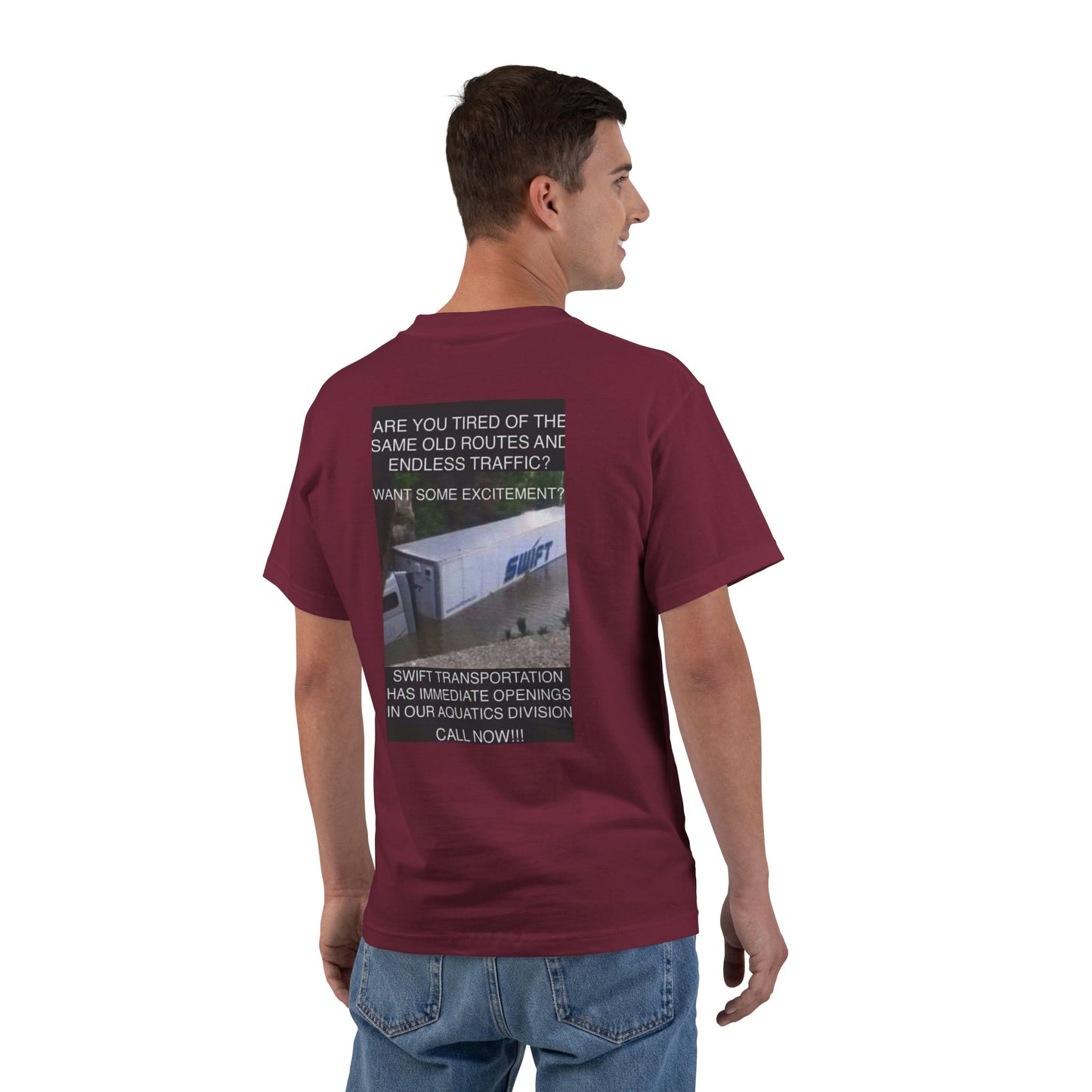 Swift Aquatics Men's Short-Sleeve Crewneck Tee