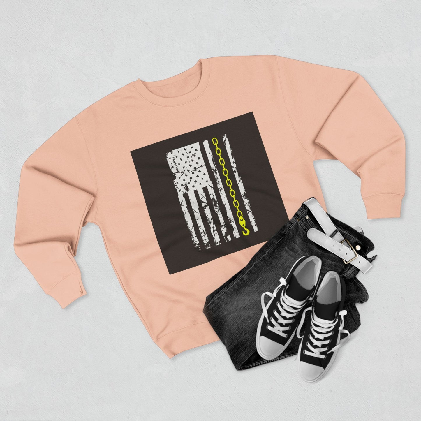 Thin Yellow Line Unisex Crewneck Sweatshirt