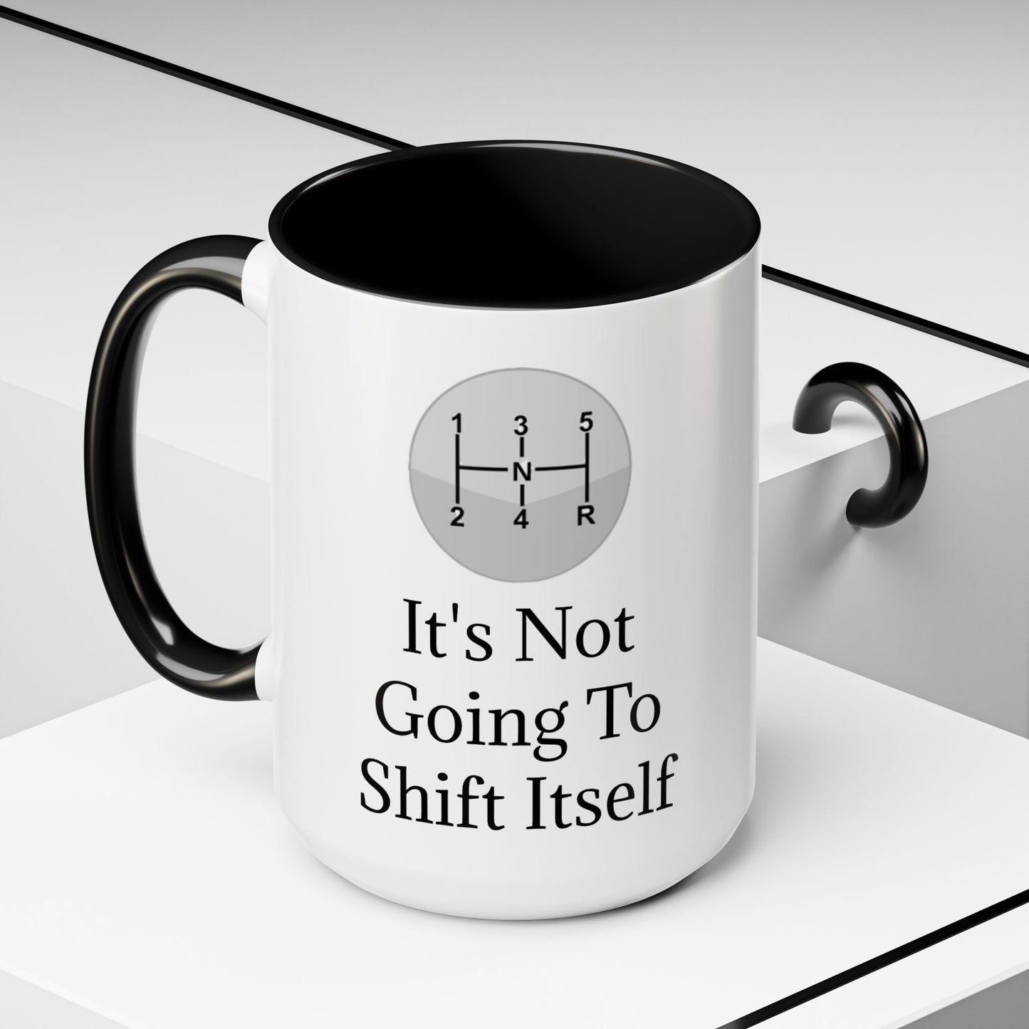 Shift Itself 2-Tone Coffee Mug