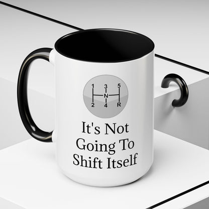 Shift Itself 2-Tone Coffee Mug