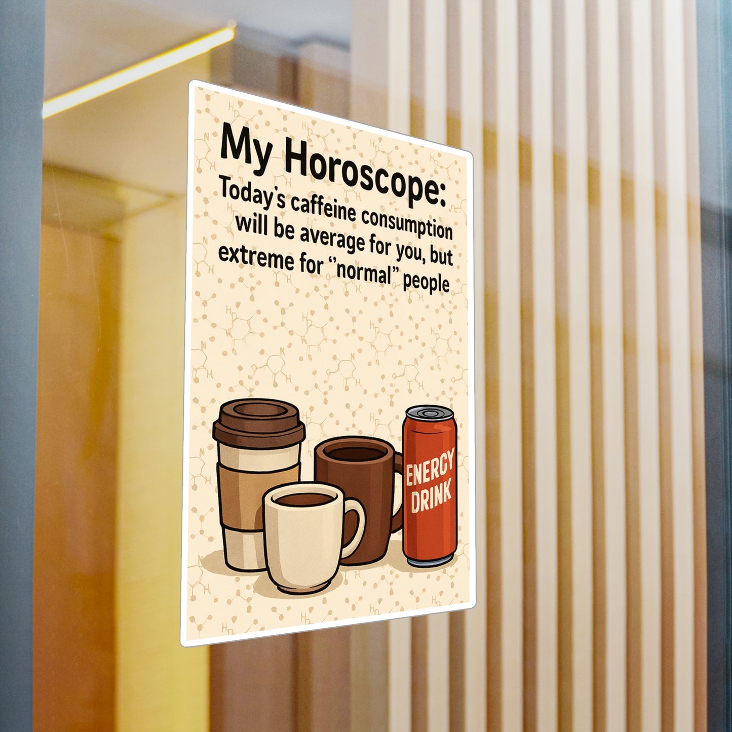 Today's Horoscope Vinyl Decal