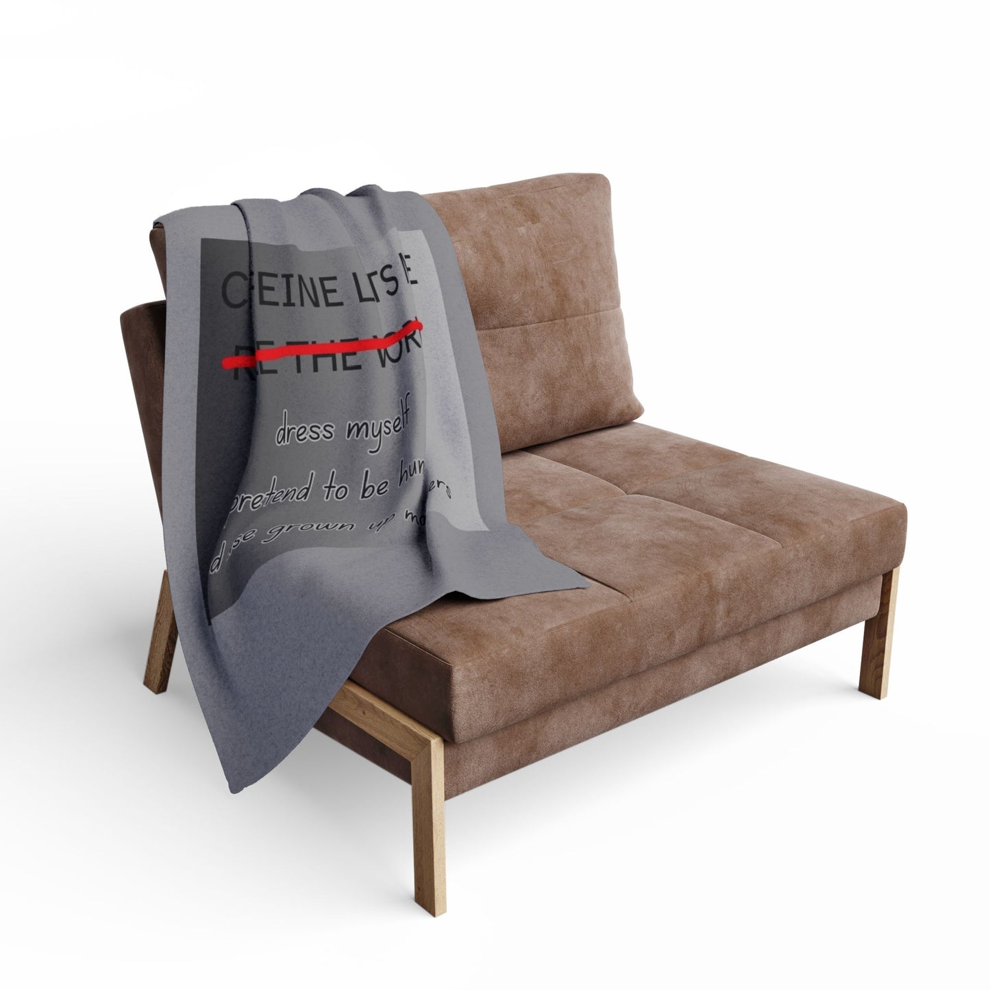Caffeine Lets Me Arctic Fleece Blanket