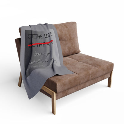 Caffeine Lets Me Arctic Fleece Blanket