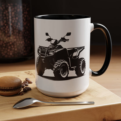 Off The Beaten Path Quad 2-Tone Coffee Mug