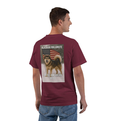 All-American Breed Men's Short-Sleeve Crewneck Tee