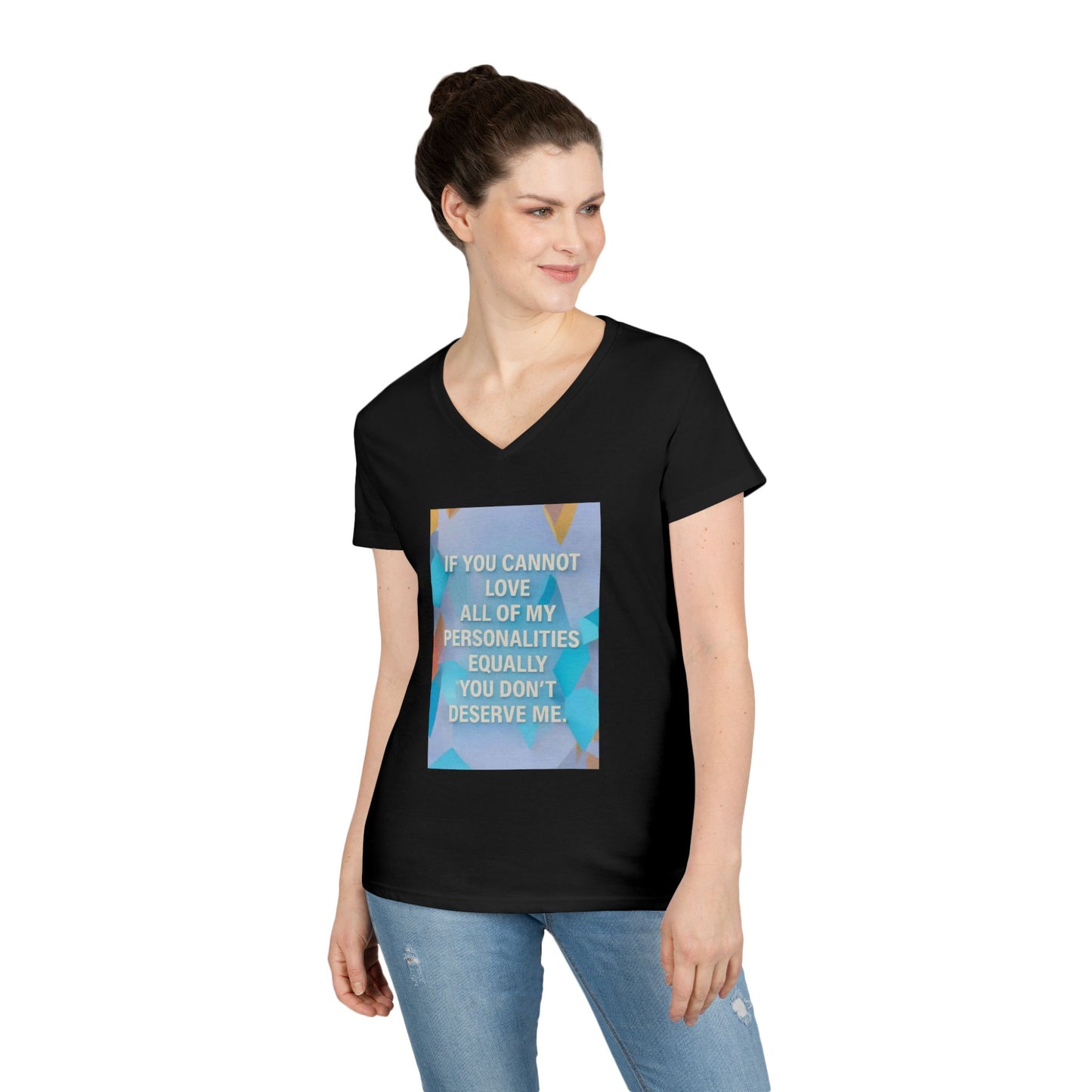 All Of My Personalities Women's V-Neck T-Shirt
