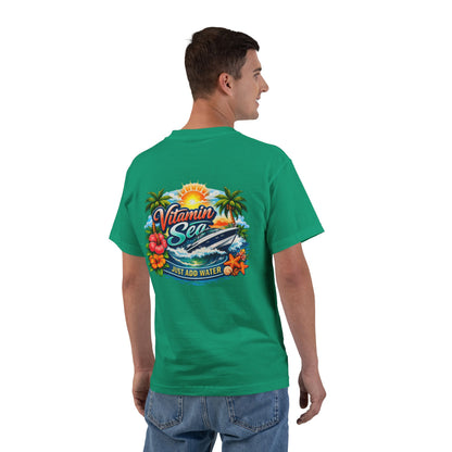 Vitamin Sea Men's Short-Sleeve Crewneck Tee