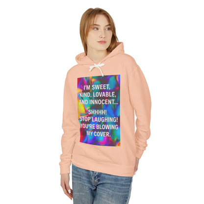 Blowing My Cover Unisex Lightweight Hoodie