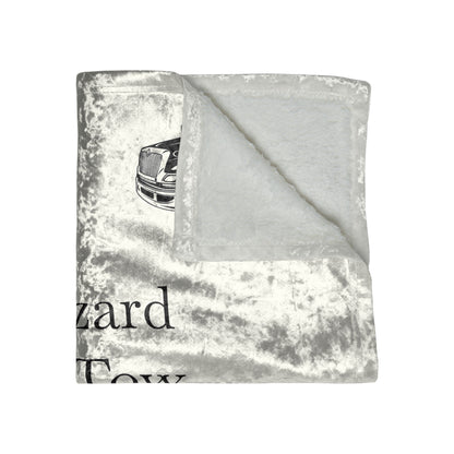 Wizard Of Tow Crushed Velvet Blanket