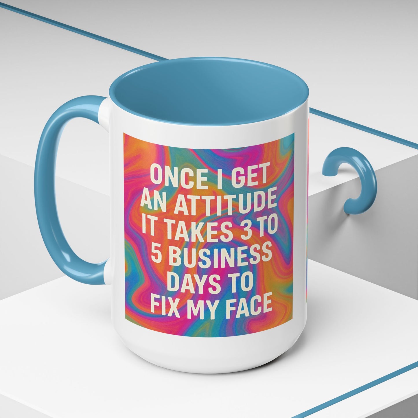 Fix My Face 2-Tone Coffee Mug