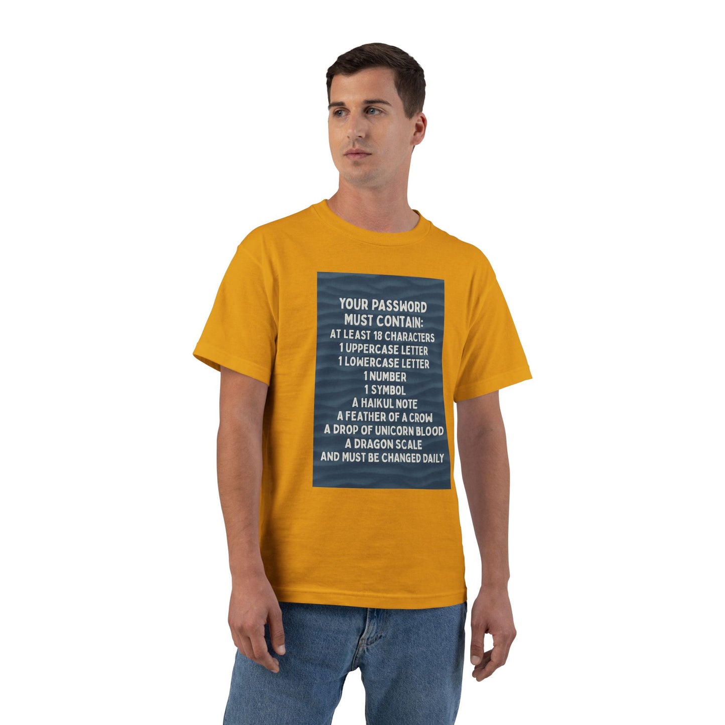 Password Men's Short-Sleeve Crewneck Tee