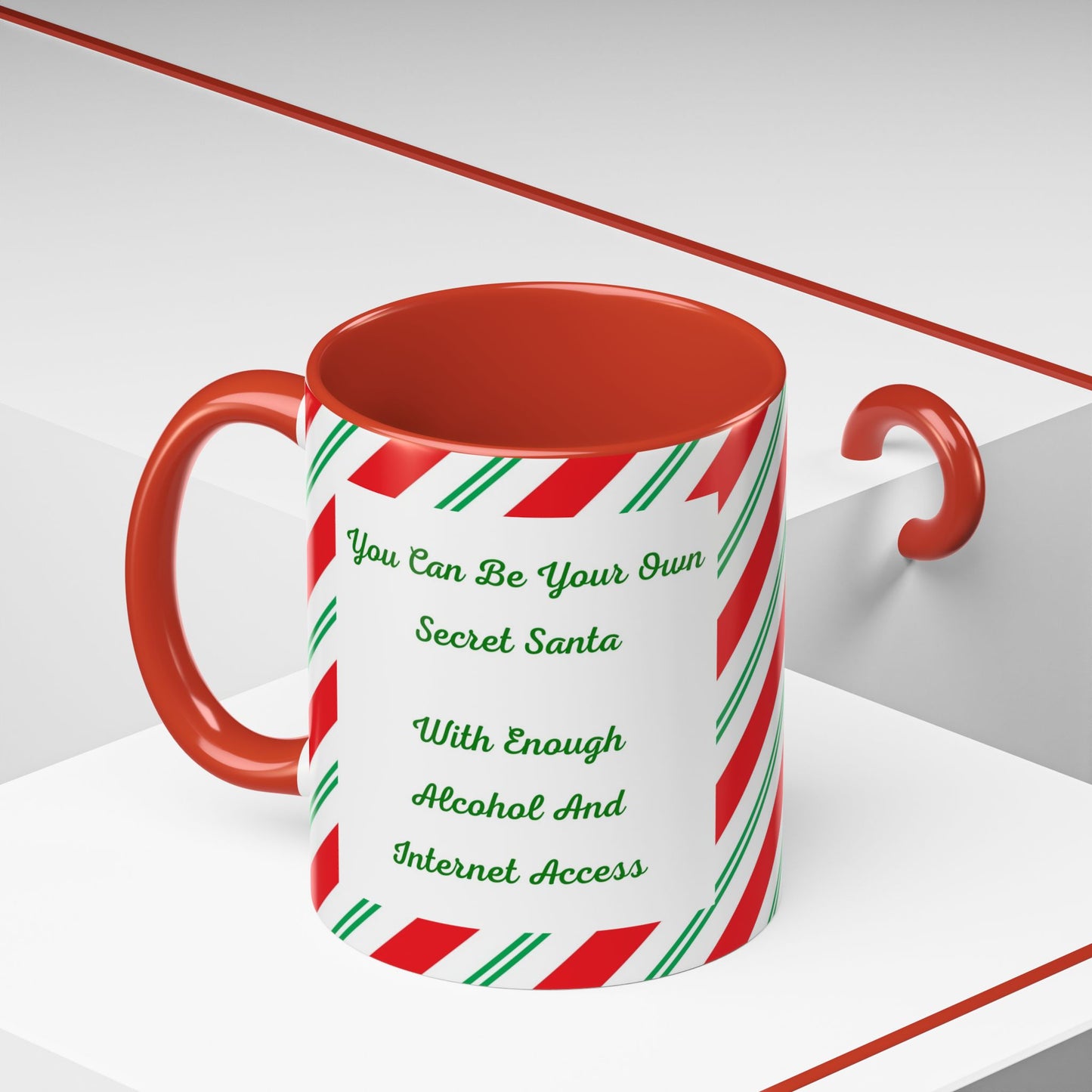 Your Own Secret Santa 2-Tone Coffee Mug