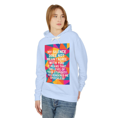 Speechless Unisex Lightweight Hoodie