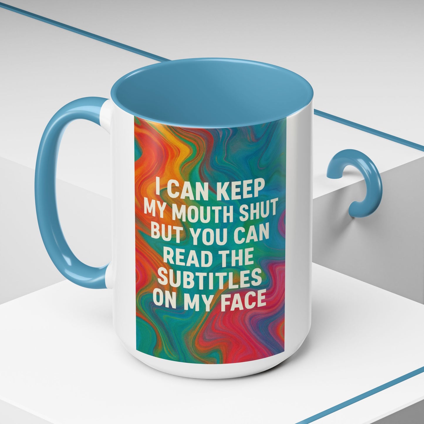 Subtitles 2-Tone Coffee Mug