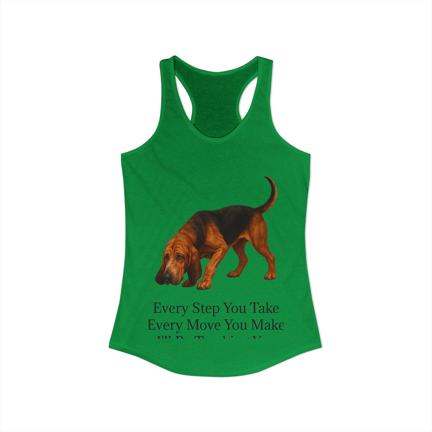 Tracking You Women's Racerback Tank