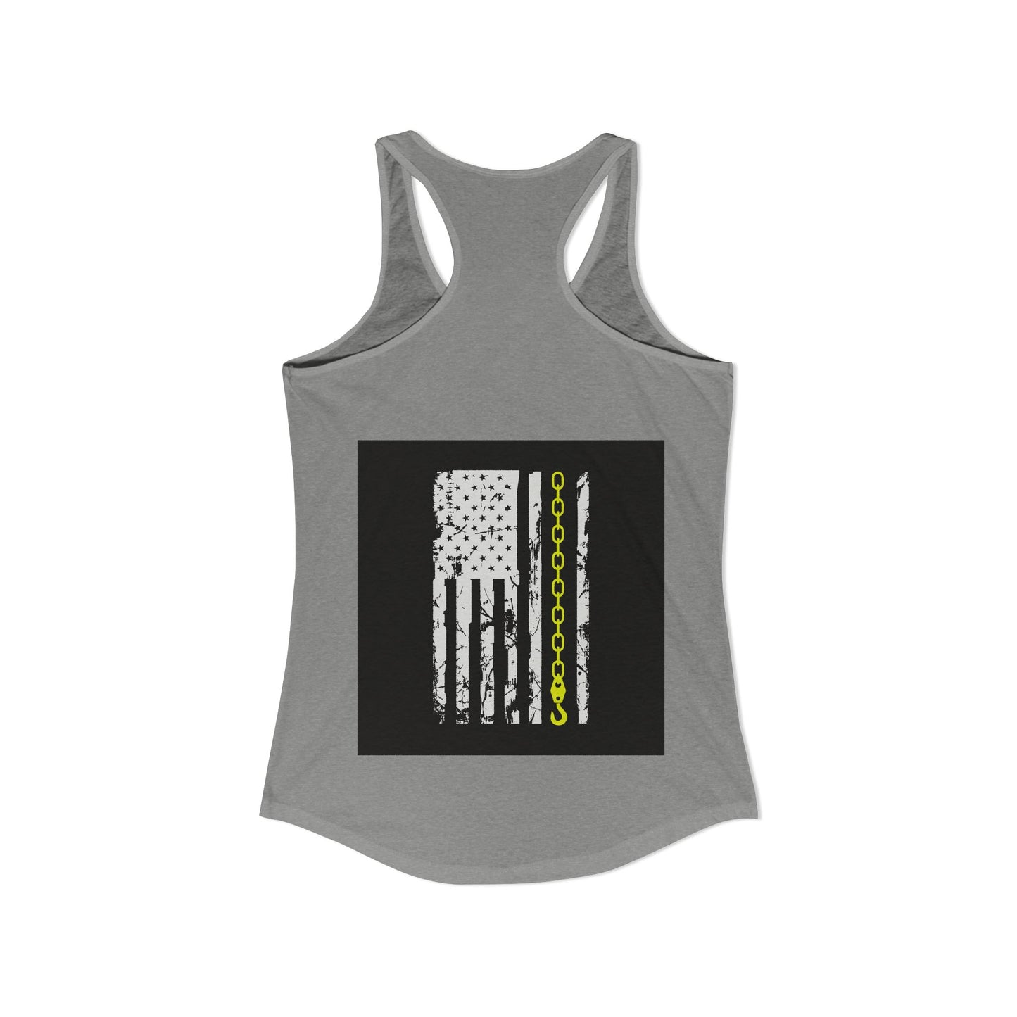 Thin Yellow Line Women's Racerback Tank