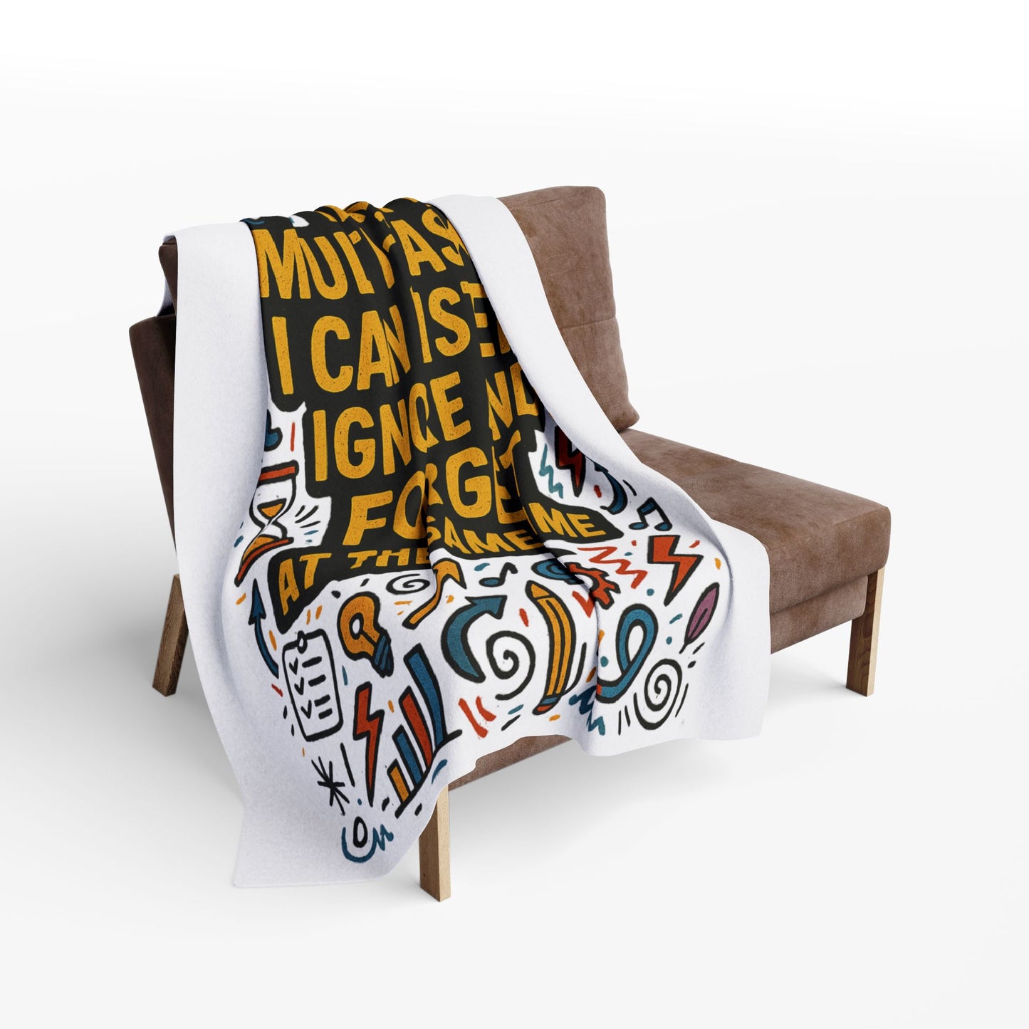 Multi-Tasker Arctic Fleece Blanket