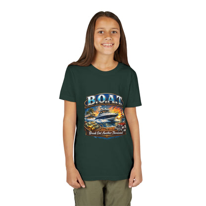 B.O.A.T. Youth Unisex Short Sleeve Crewneck Tee