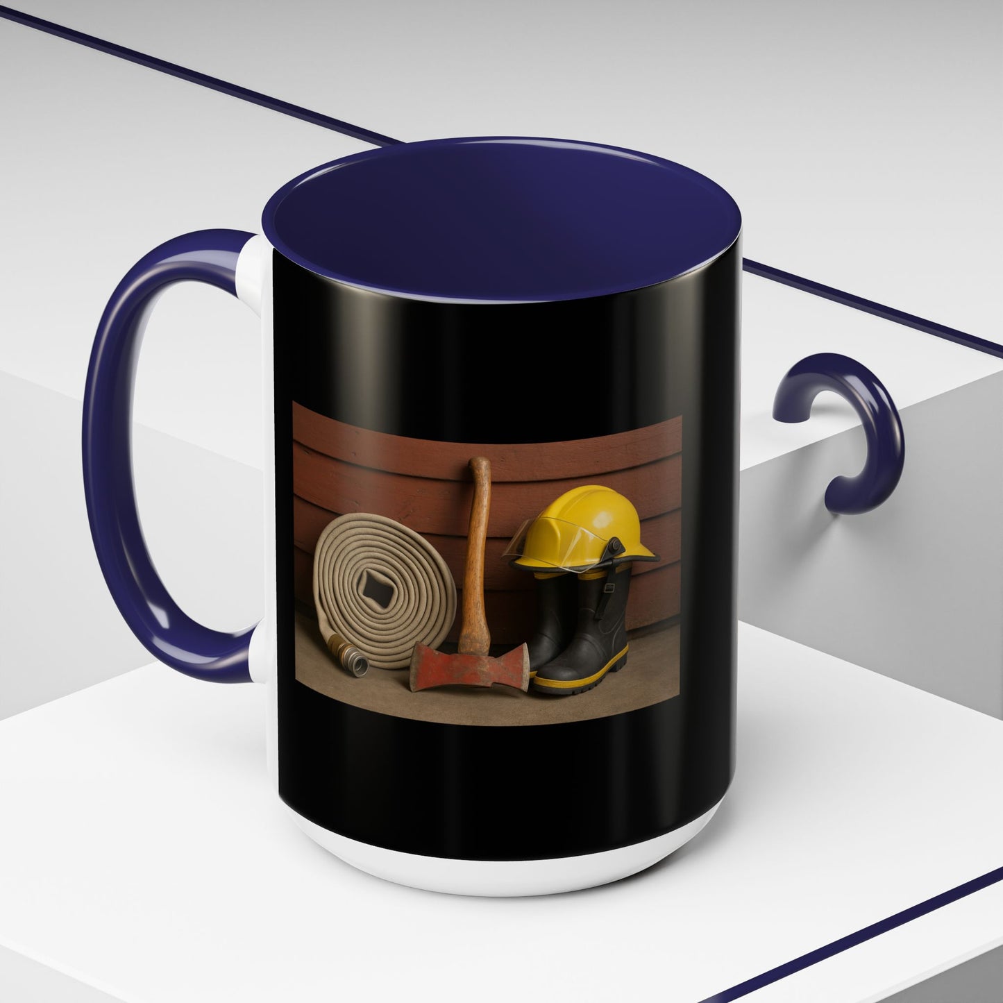 Fire/Rescue Appreciation 2-Tone Coffee Mug