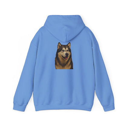 Malamute Head Unisex Hoodie