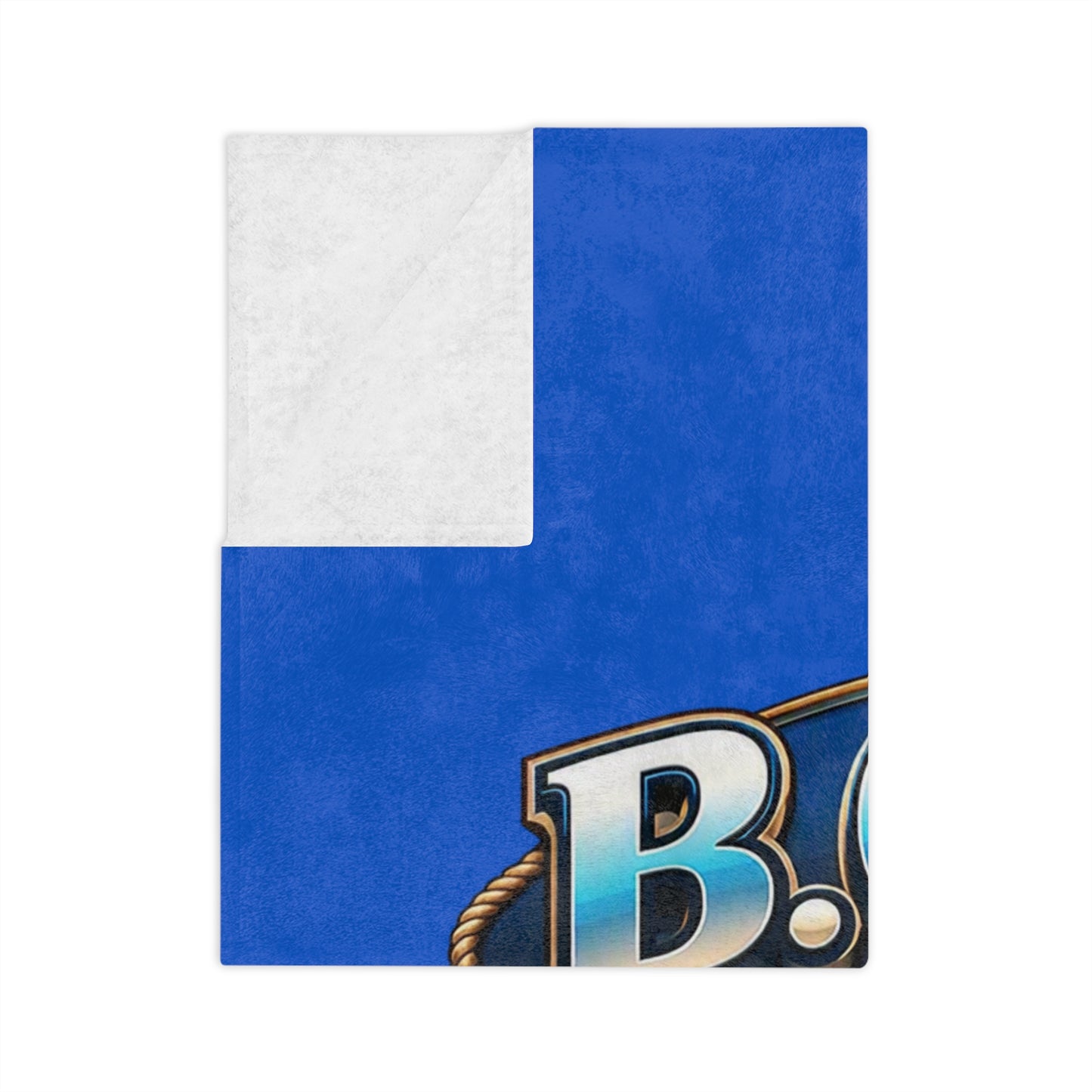 B.O.A.T. Velveteen Microfiber Blanket