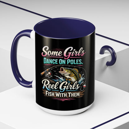 Reel Girls 2-Tone Coffee Mug