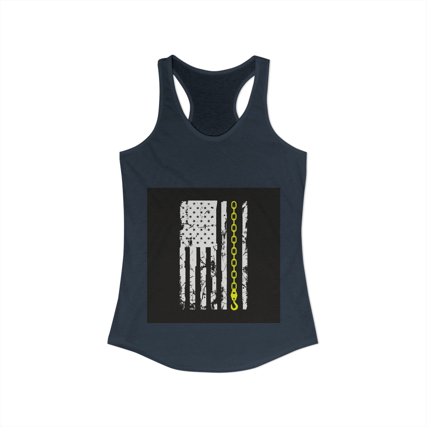 Thin Yellow Line Women's Racerback Tank