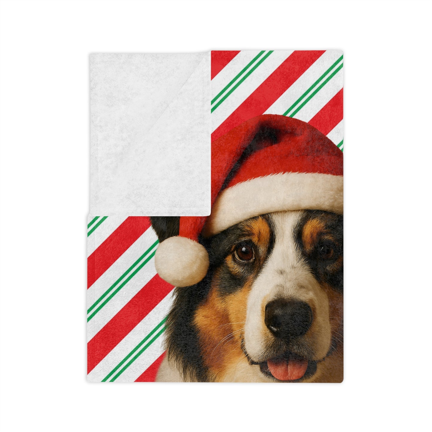 Santa Paws Aussie Velveteen Microfiber Blanket