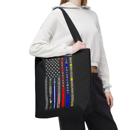 No One Fights Alone Tote Bag