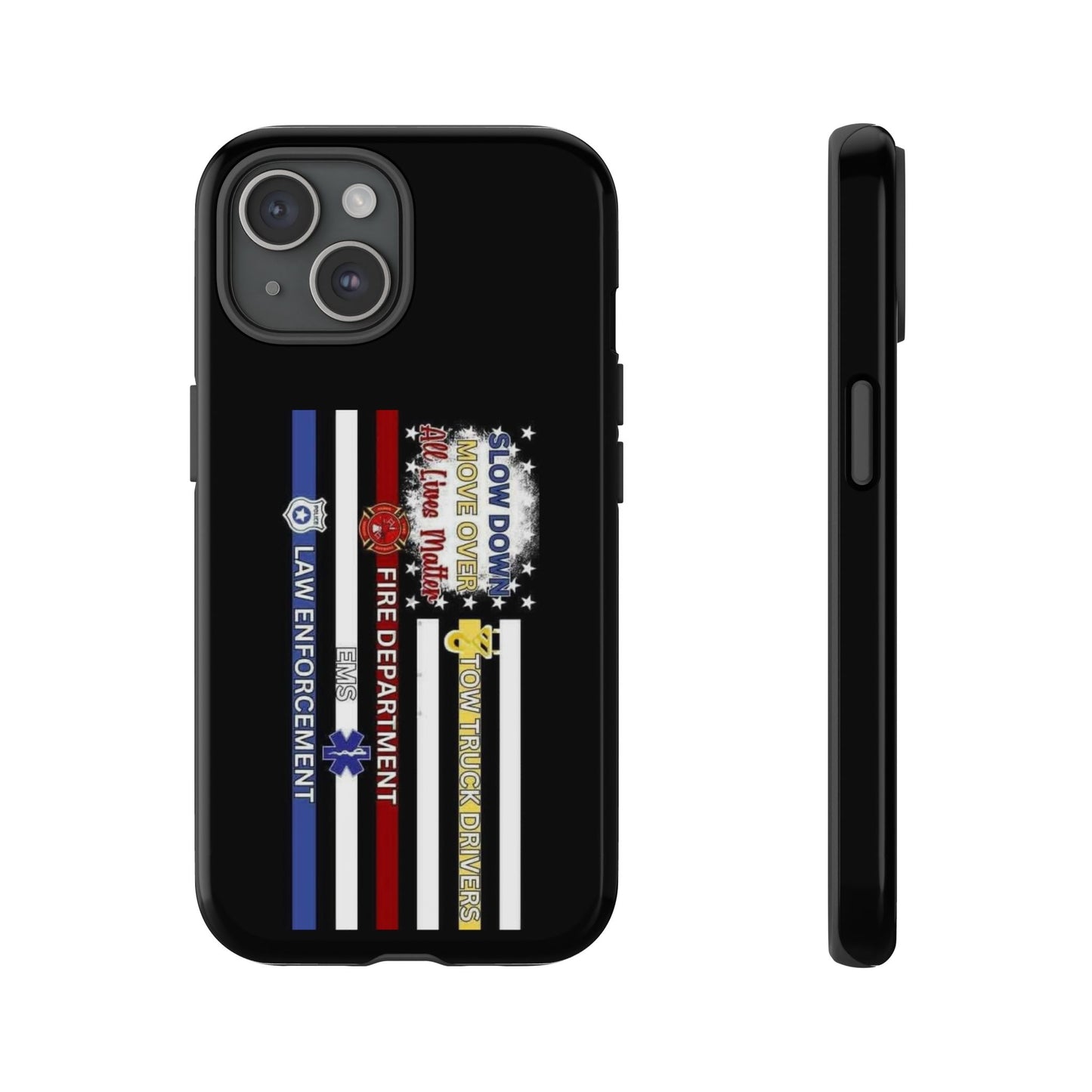Slow Down Move Over Flag iPhone Case