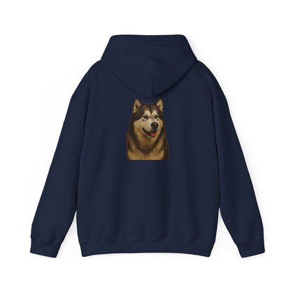 Malamute Head Unisex Hoodie