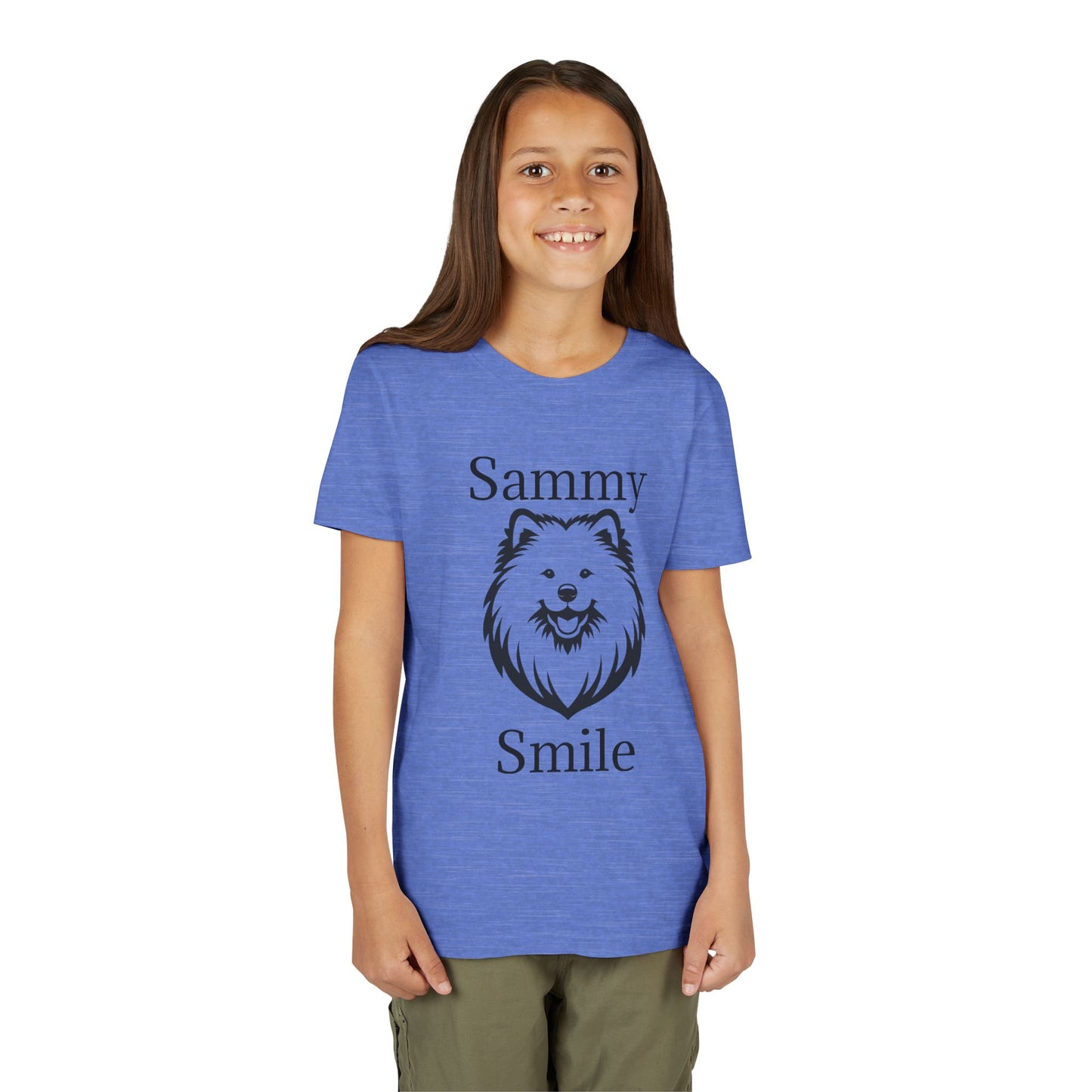 Sammy Smile Youth Unisex Short Sleeve Crewneck Tee
