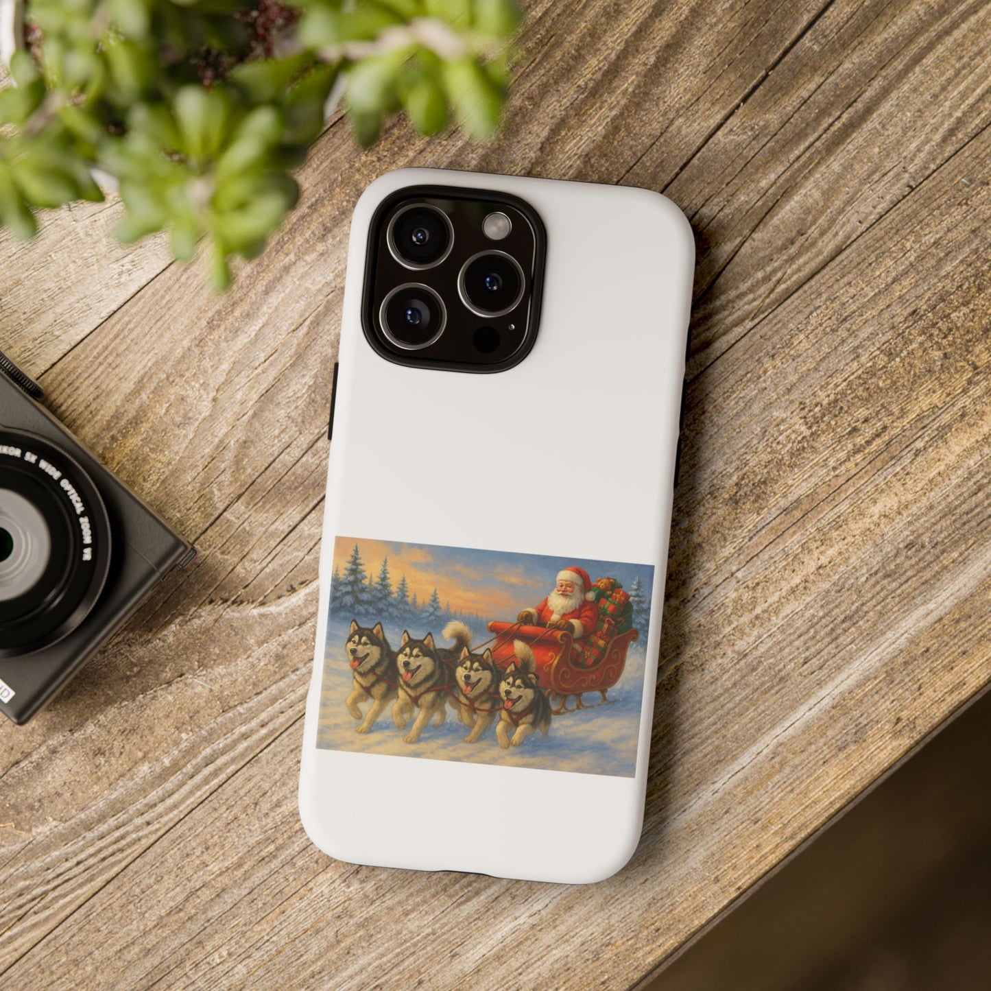 Dashing Through The Snow iPhone Case