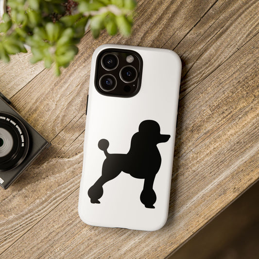 Poodle Silhouette iPhone Case