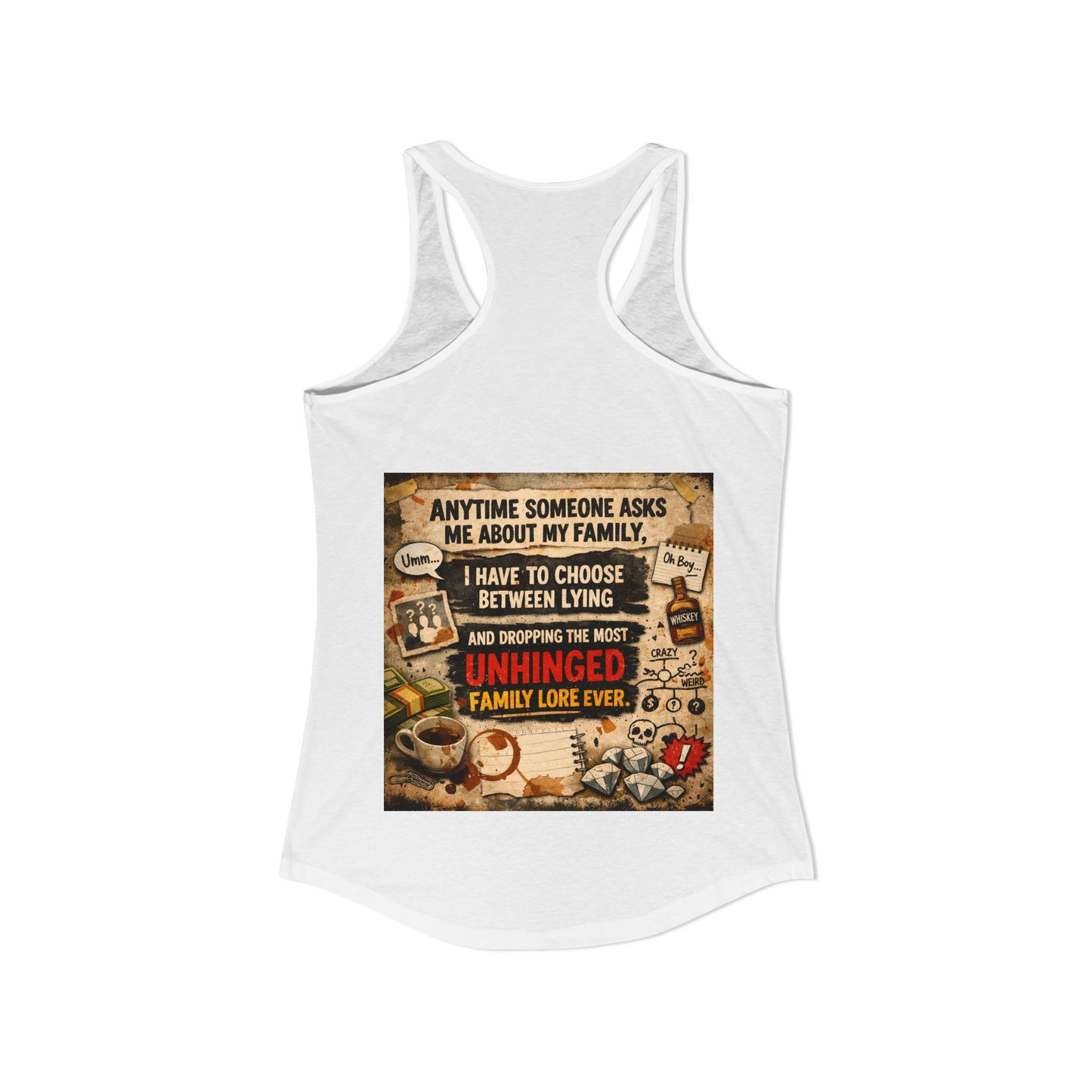 Unhinged Family Women's Racerback Tank