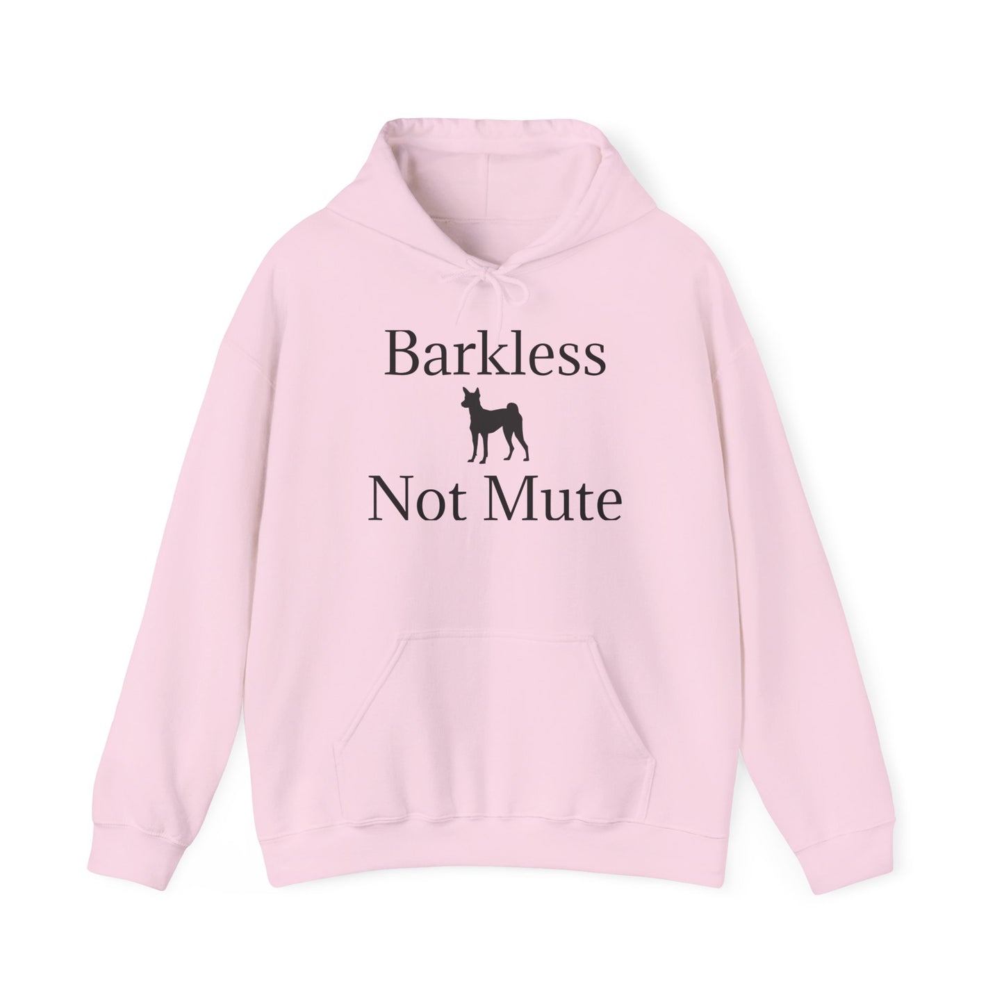 Barkless Not Mute Unisex Hoodie