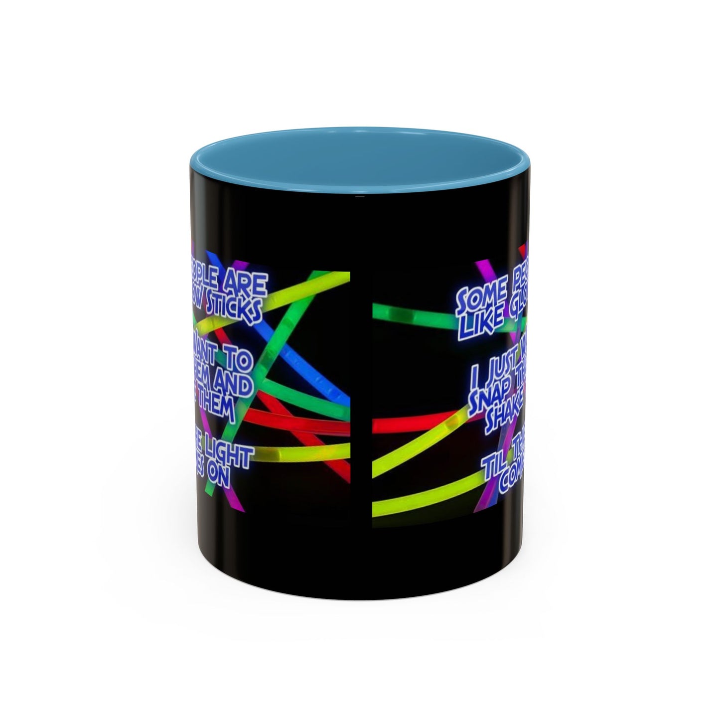 Glow Sticks 2-Tone Coffee Mug