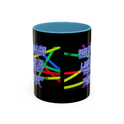 Glow Sticks 2-Tone Coffee Mug