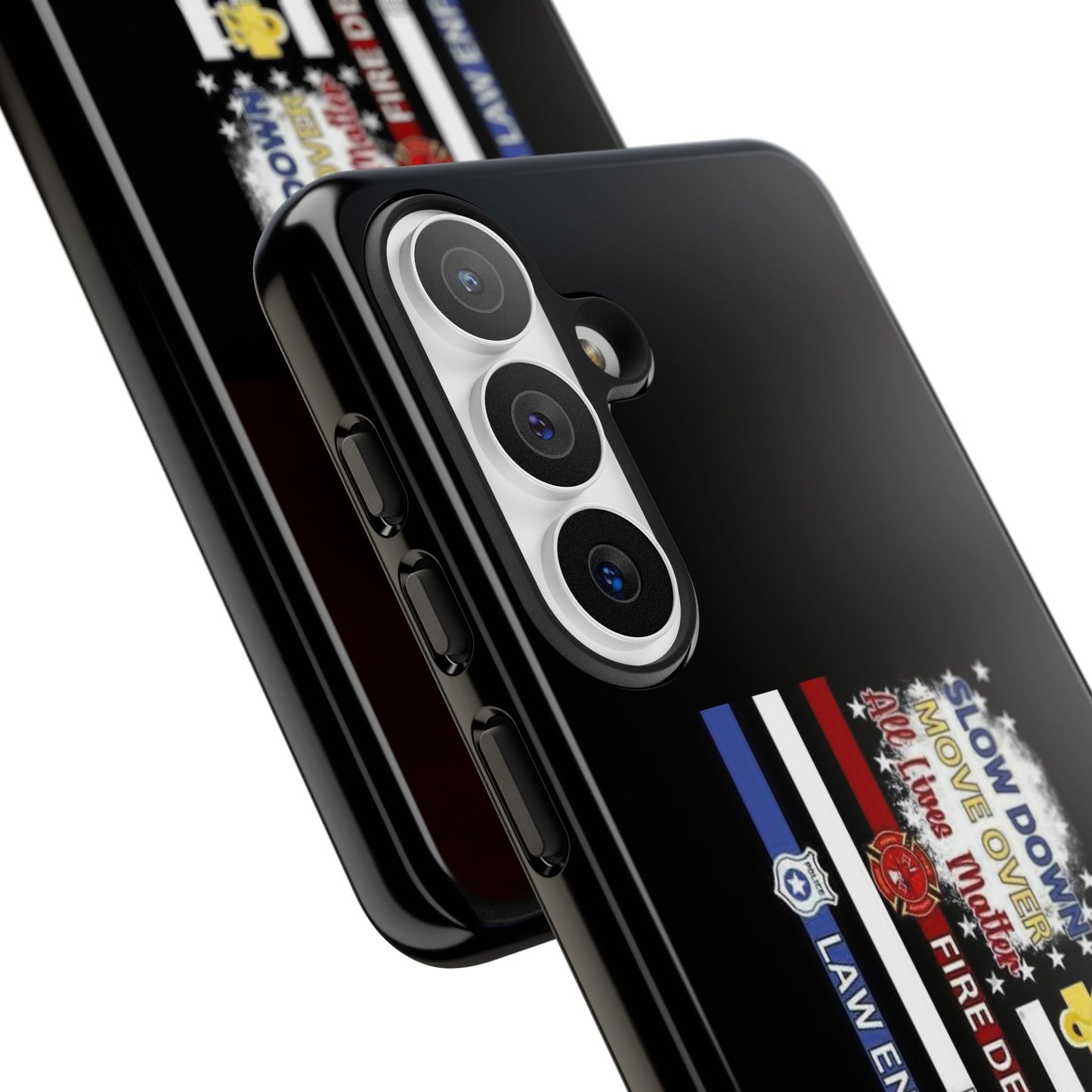 Slow Down Move Over Flag Samsung Case