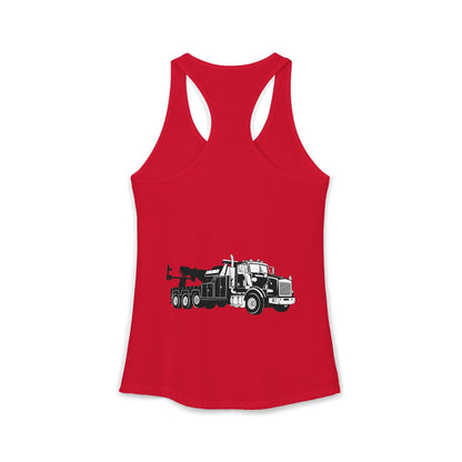 Heavy Tow Truck Women's Racerback Tank