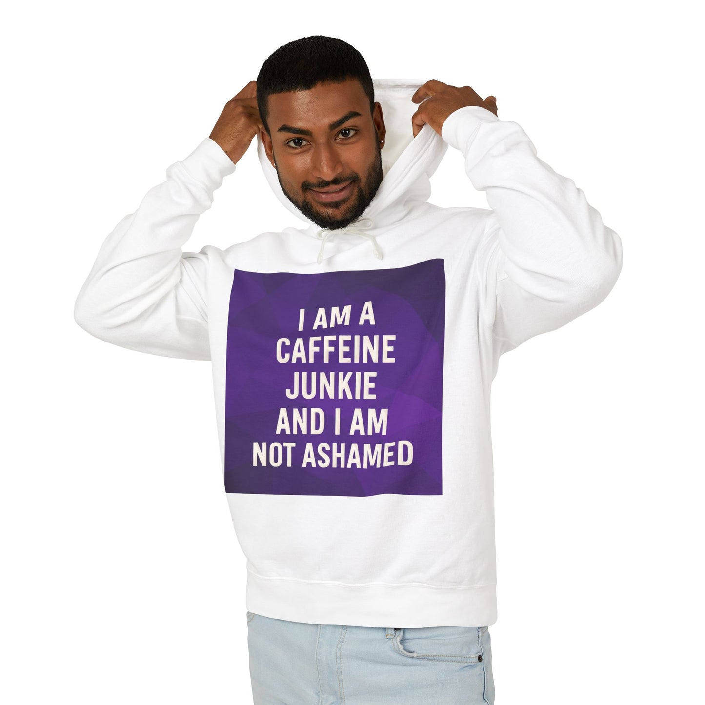 Caffeine Junkie Unisex Lightweight Hoodie